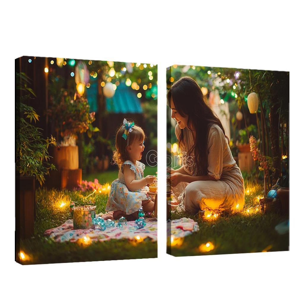 Moments Of Magic A Mothers Enchantment Custom Paintings Frame