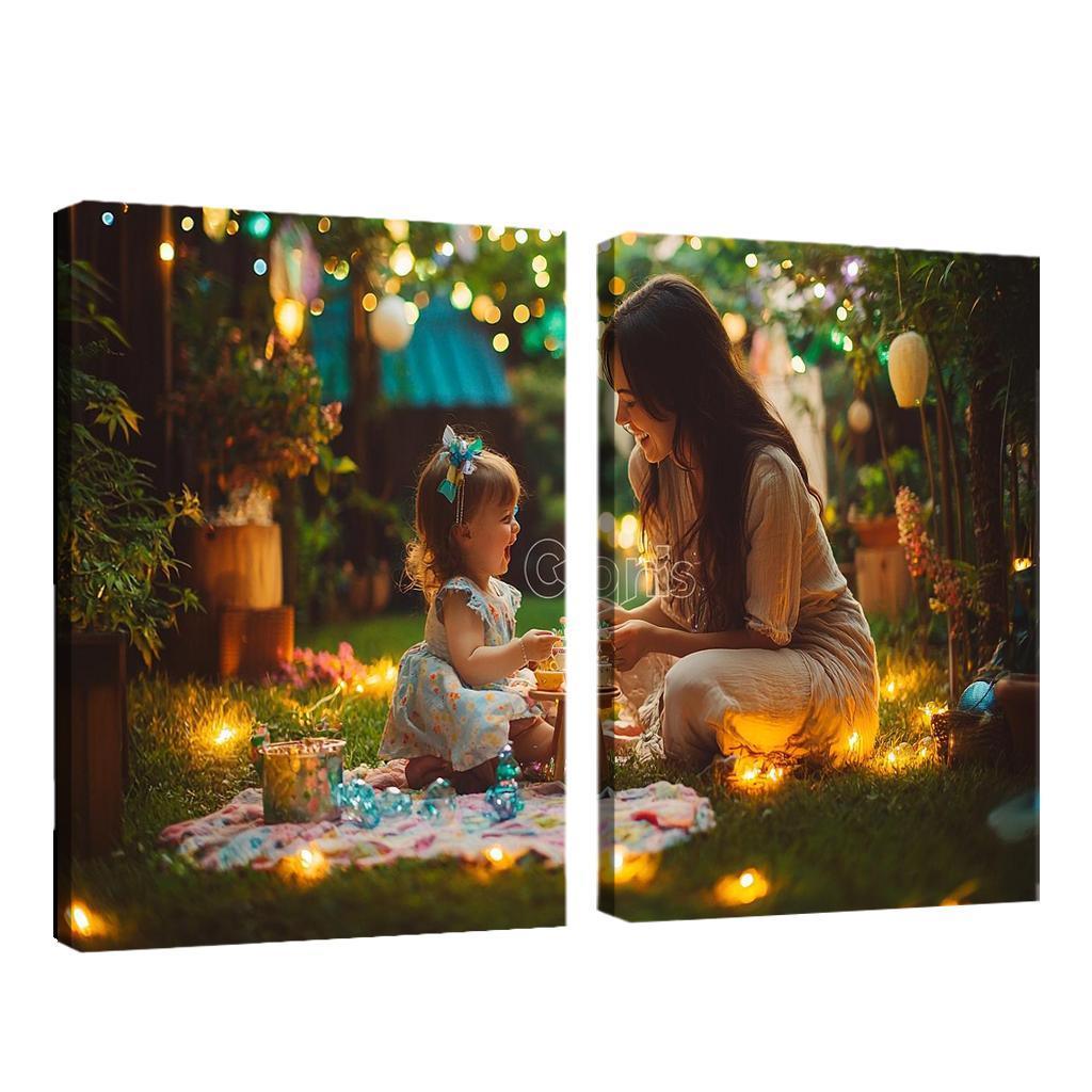 Moments Of Magic A Mothers Enchantment Custom Paintings Frame