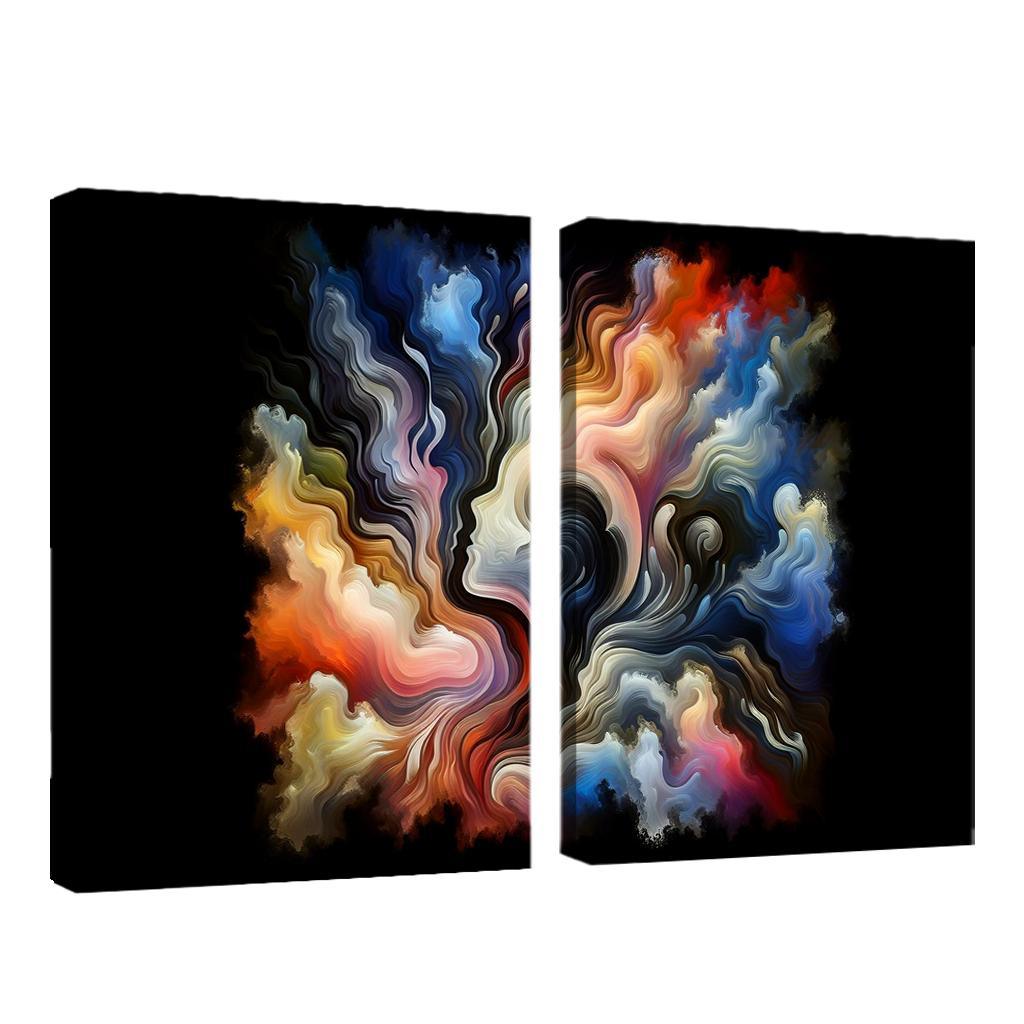 Invisible Illness The Reality Of Mental Health Multi-panel Paintings