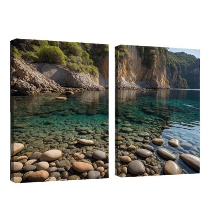 Crystalline Waters Of Tranquil Cove Art Trends