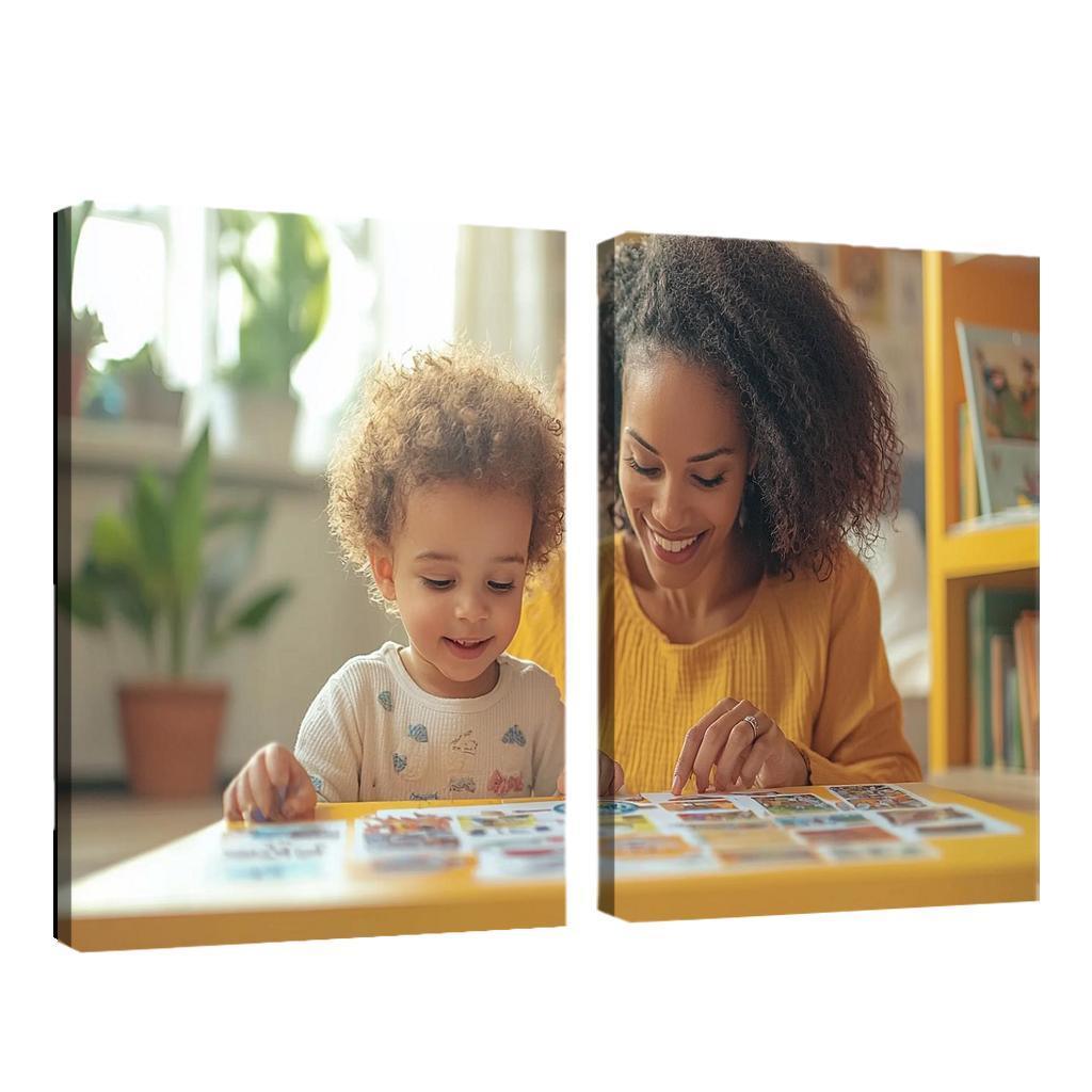 Radiant Dreams A Mothers Vision For The Future Canvas Paintings Frame