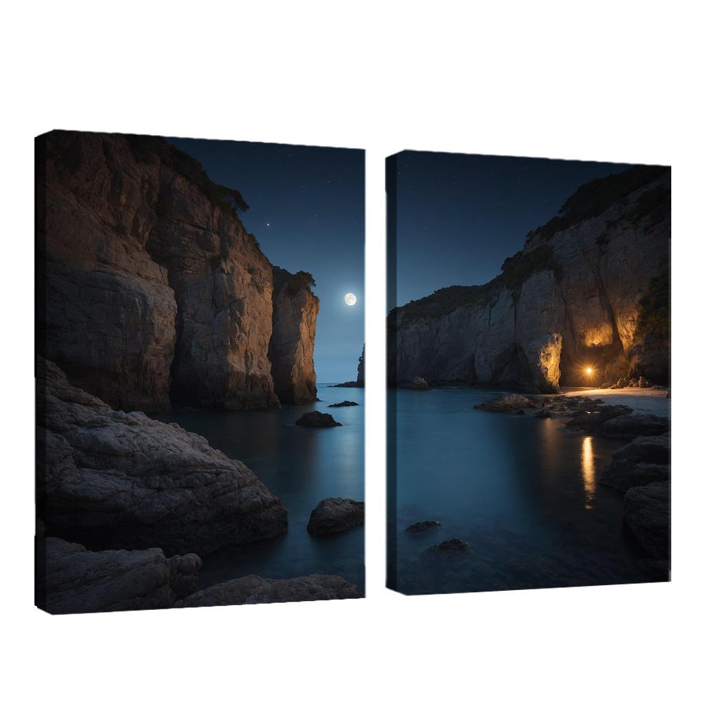 The Enchanted Coves Of Moonlit Waters Art Trends