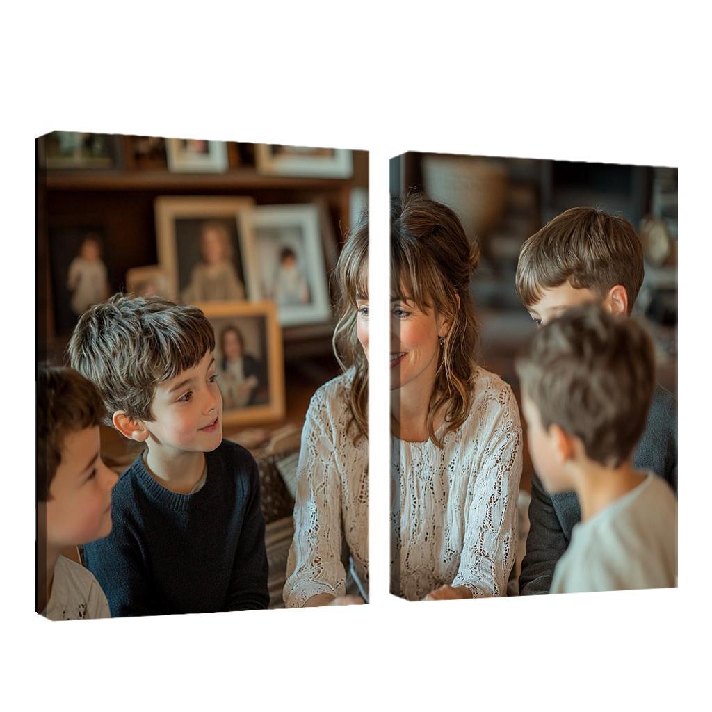 The Wisdom Of Generations Lessons From Mom Custom Paintings Frame