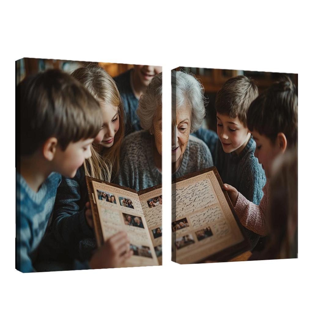 In Her Heart A Mother's Legacy Of Love Modern Paintings Frame