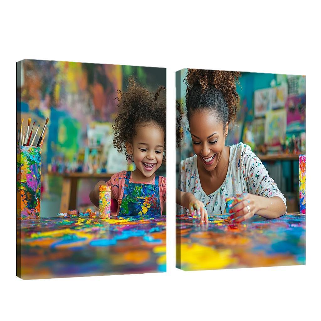 Canvas Of Memories Paintings Of Love Custom Paintings Frame