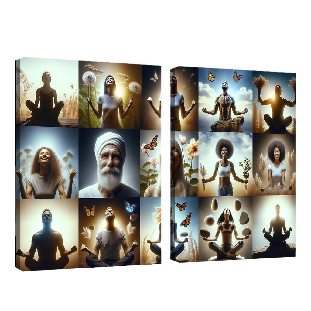 Resilience In The Face Of Adversity Stories Of Survivors Custom Paintings Frame