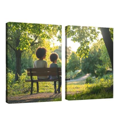 Embracing Change A Mothers Strength In Transition Canvas Paintings Frame