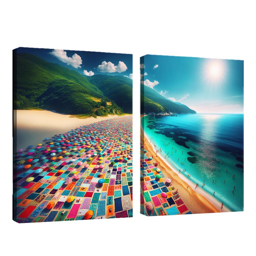 Emerald Isle A Slice Of Paradise Custom Paintings Frame