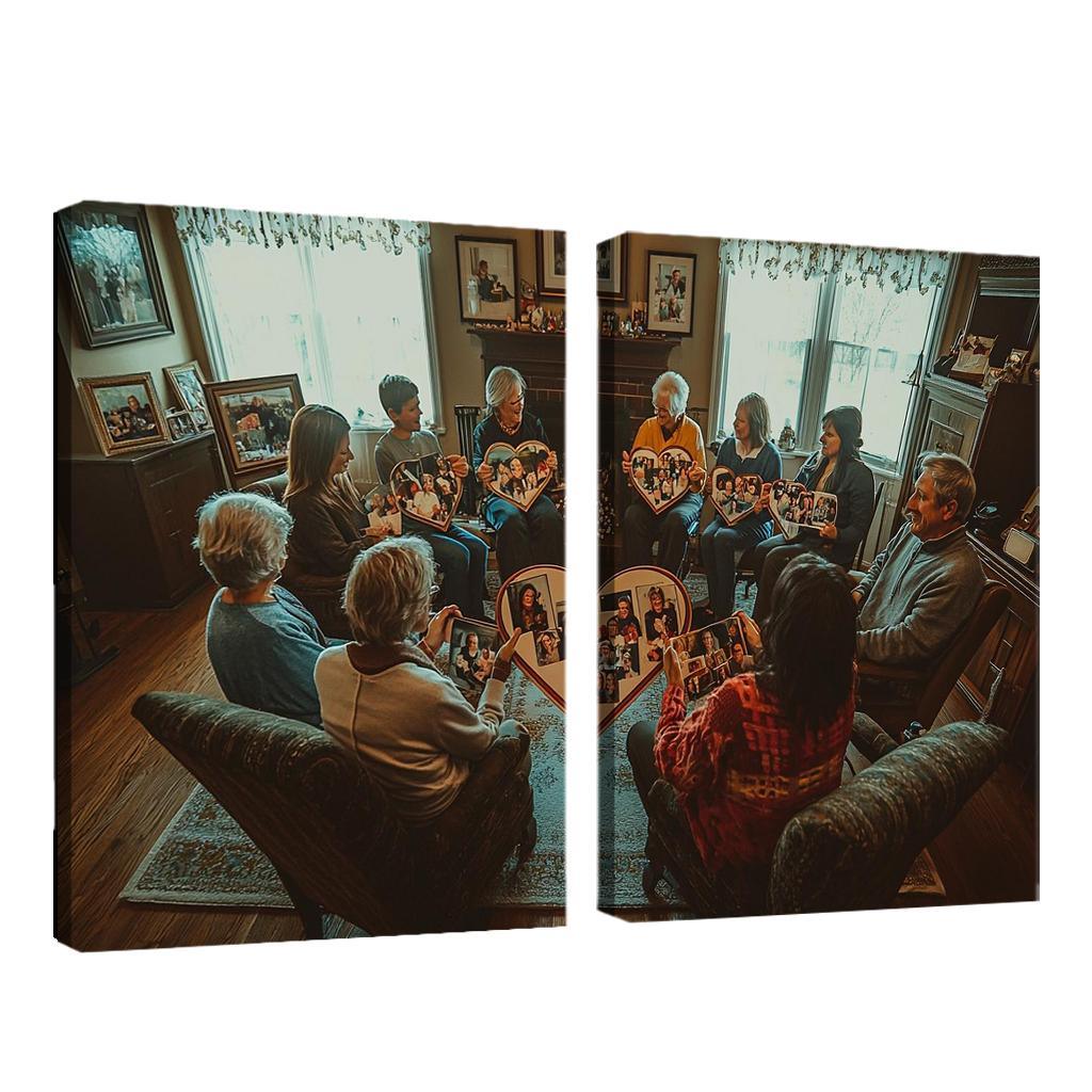 Heartstrings Of Love Connecting Through Memories One-piece Frames