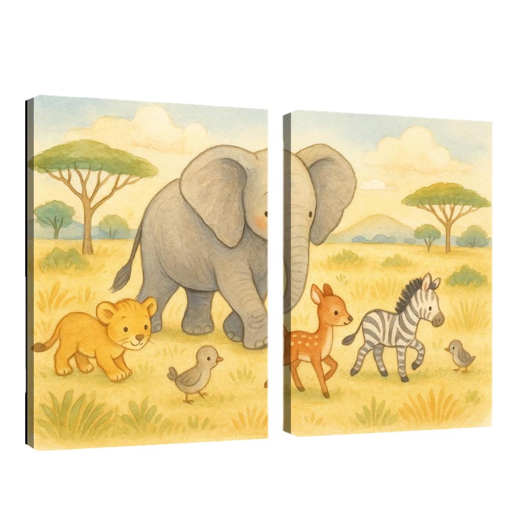 Gentle Giant Elephant Quest Premium Artwork Frames