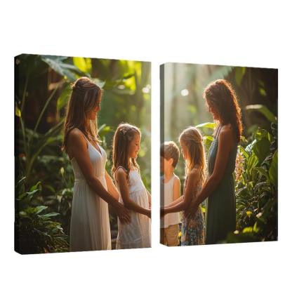 An Unbroken Circle A Mothers Enduring Love Canvas Paintings Frame