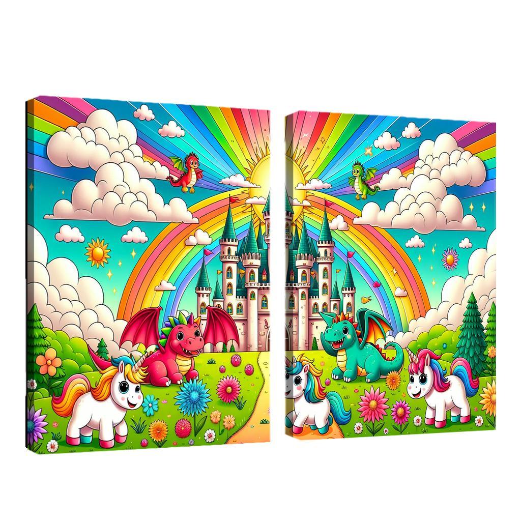Fantasy Castle Adventure Premium Artwork Frames