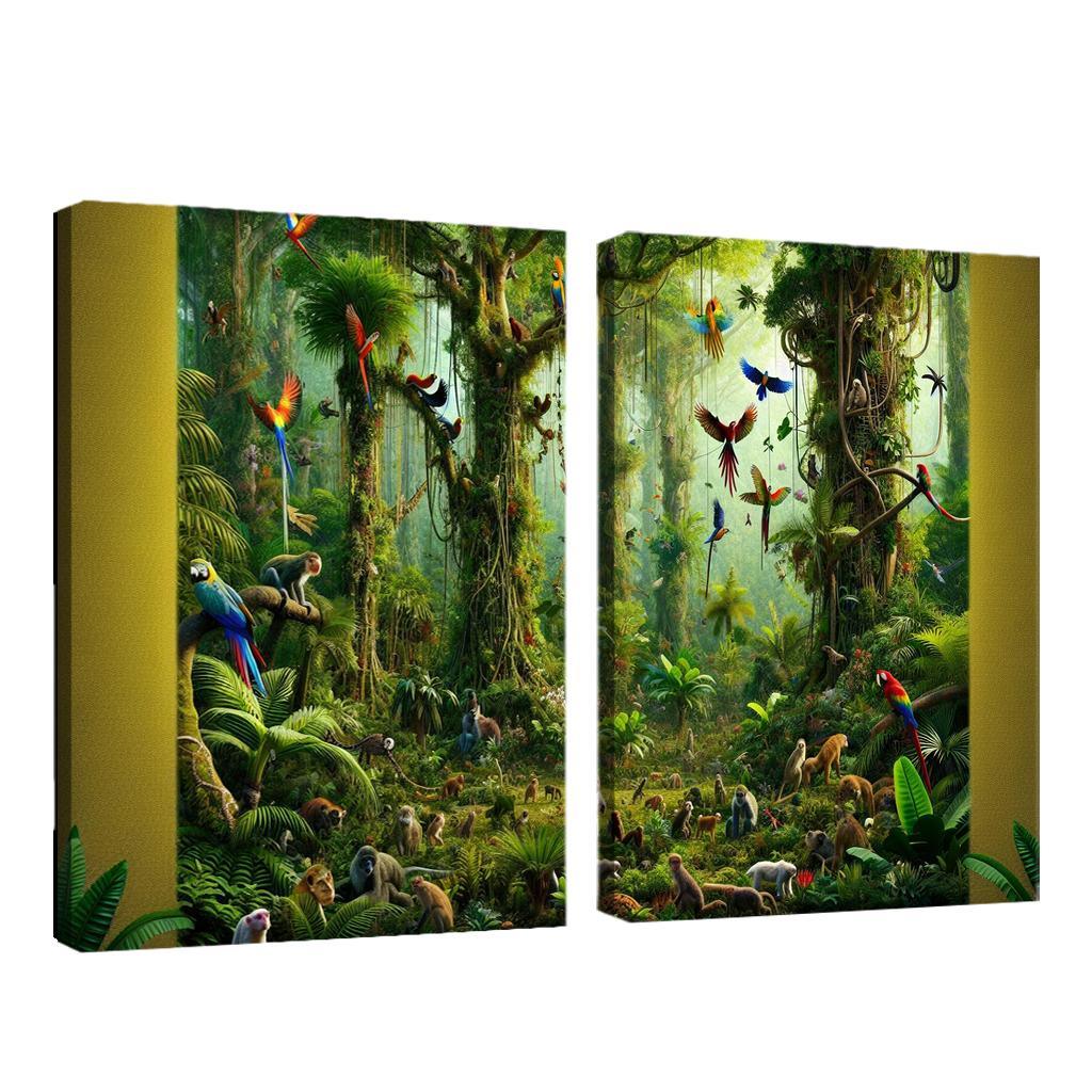 Nature's Voices Advocating For Biodiversity Custom Paintings Frame