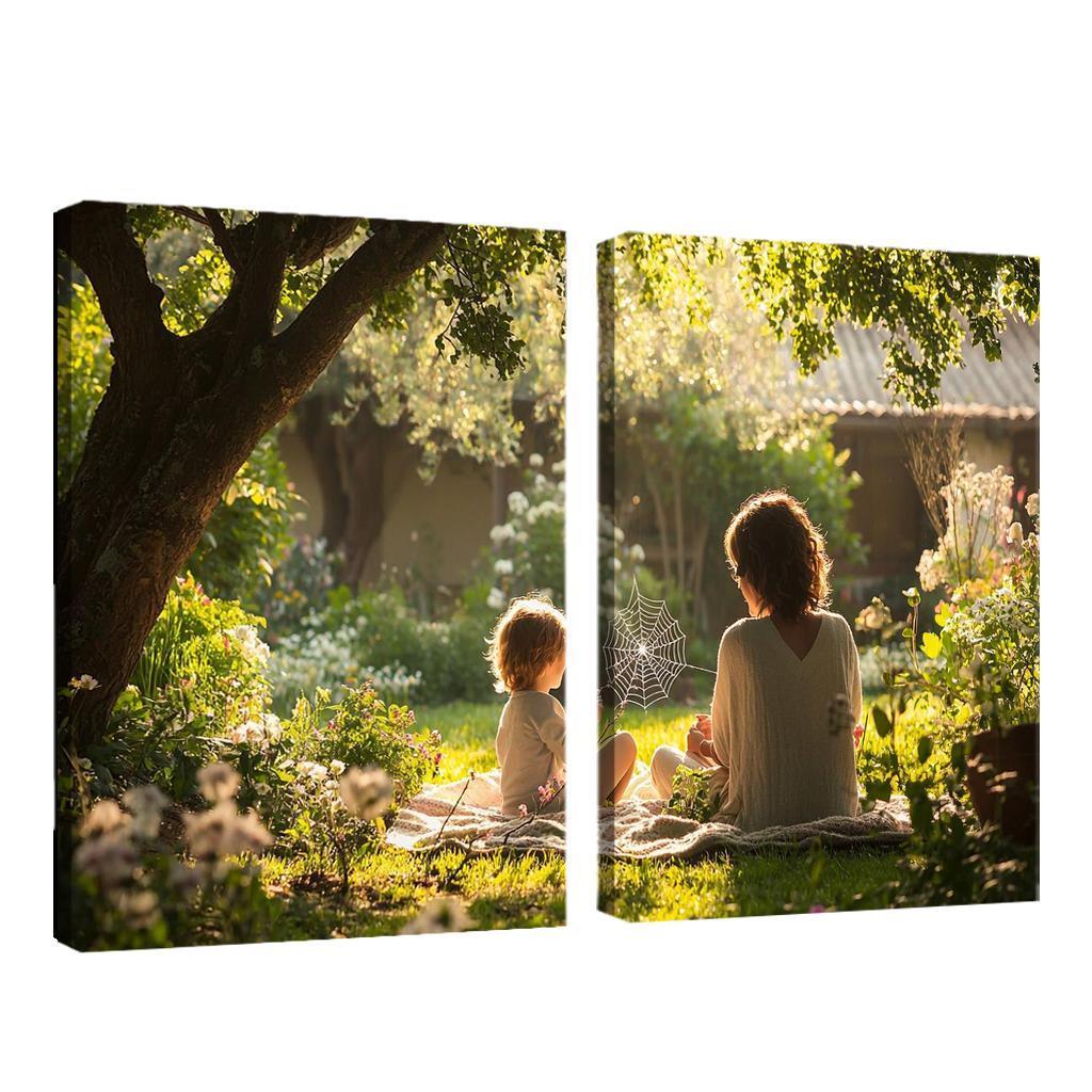 The Web Of Love A Mothers Protective Embrace One-piece Frames