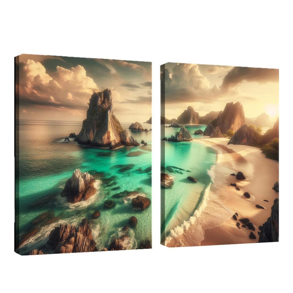 Crystal Shore An Art Lover's Escape Custom Paintings Frame