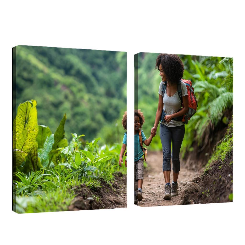 The Journey Of Love A Mothers Unwavering Support Canvas Paintings Frame