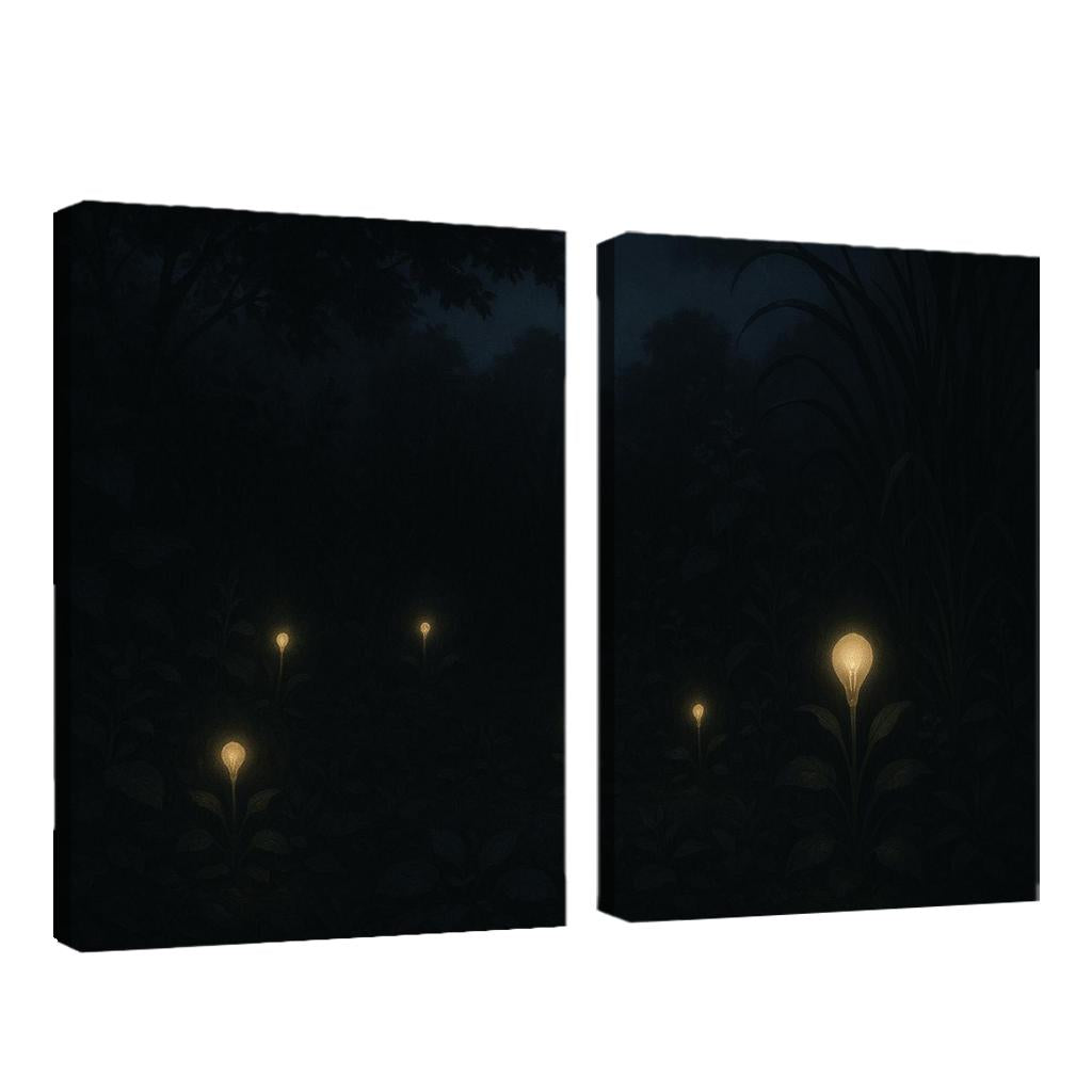 Garden Of Eclipsed Thoughts Oil Paintings Frame