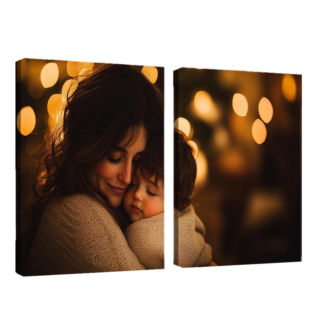 A Mothers Embrace The Comfort Of Love Canvas Paintings Frame
