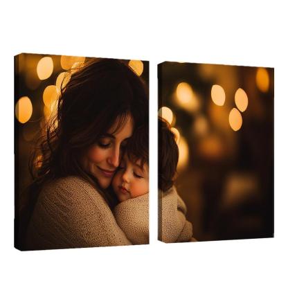 A Mothers Embrace The Comfort Of Love Canvas Paintings Frame