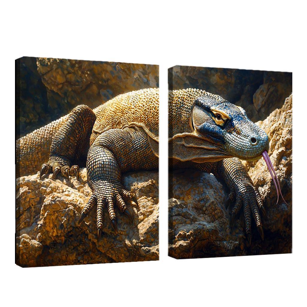 The Powerful Komodo Dragon The Earth's Largest Lizard Art Trends