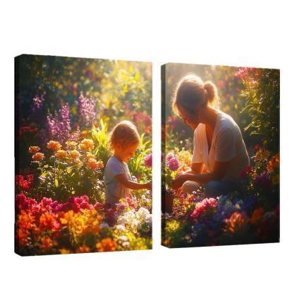 The Garden Of Memories Cultivating Love Custom Paintings Frame