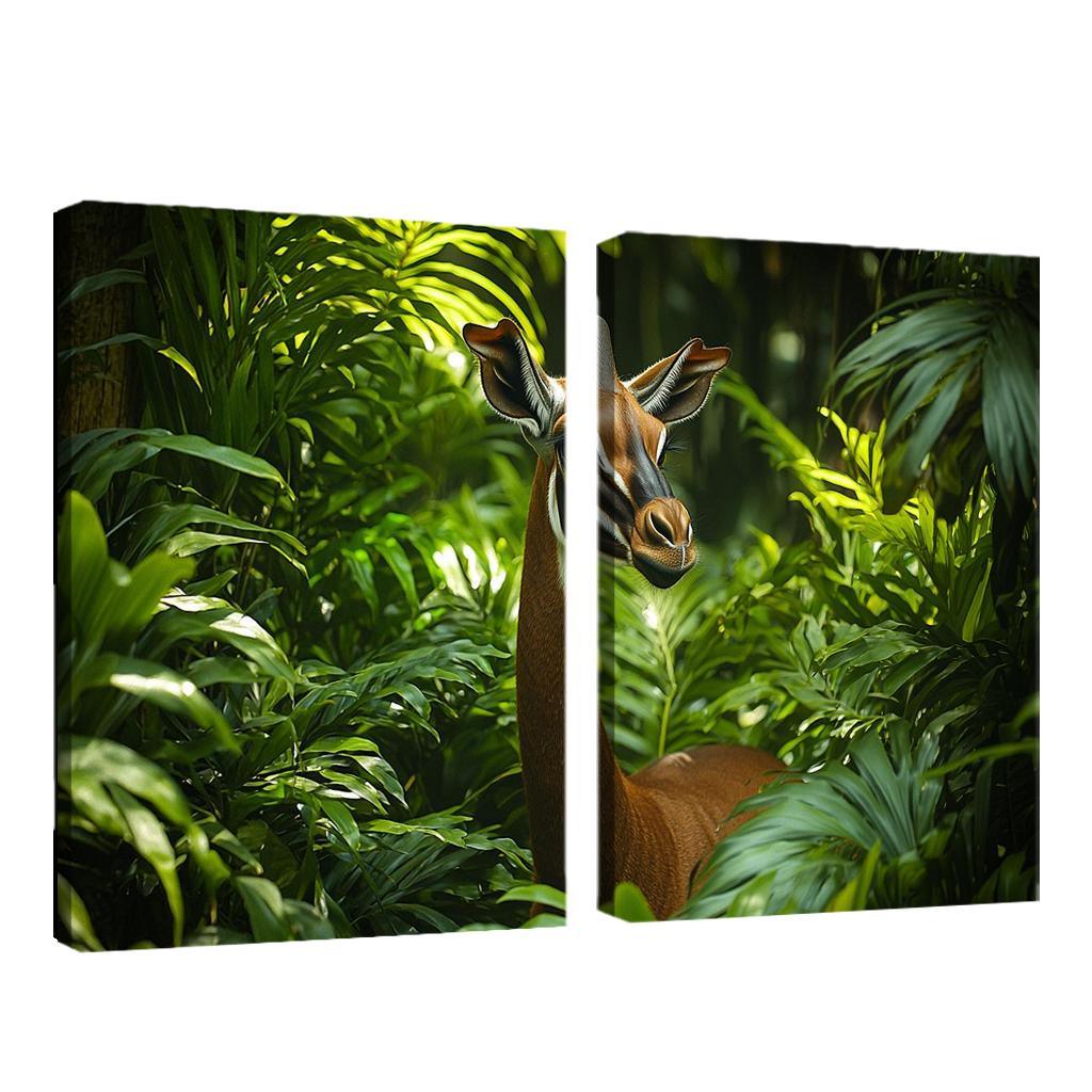 The Enigmatic Okapi The Forest's Ghost Art Trends