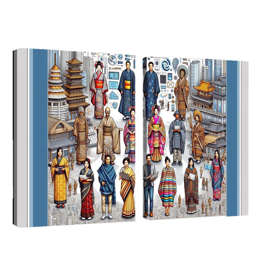 Roots Of Heritage The Value Of Cultural Preservation Custom Paintings Frame