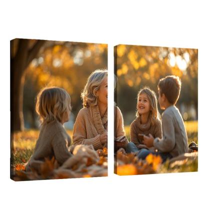 Heartstrings Of Memories A Mothers Gift Of Love Canvas Paintings Frame