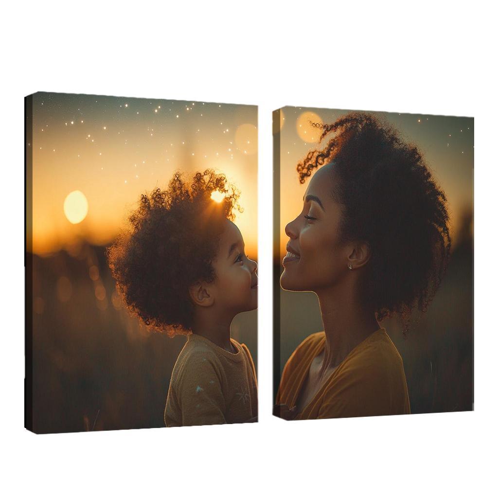 The Journey Of Dreams A Mothers Inspiring Heart Custom Paintings Frame