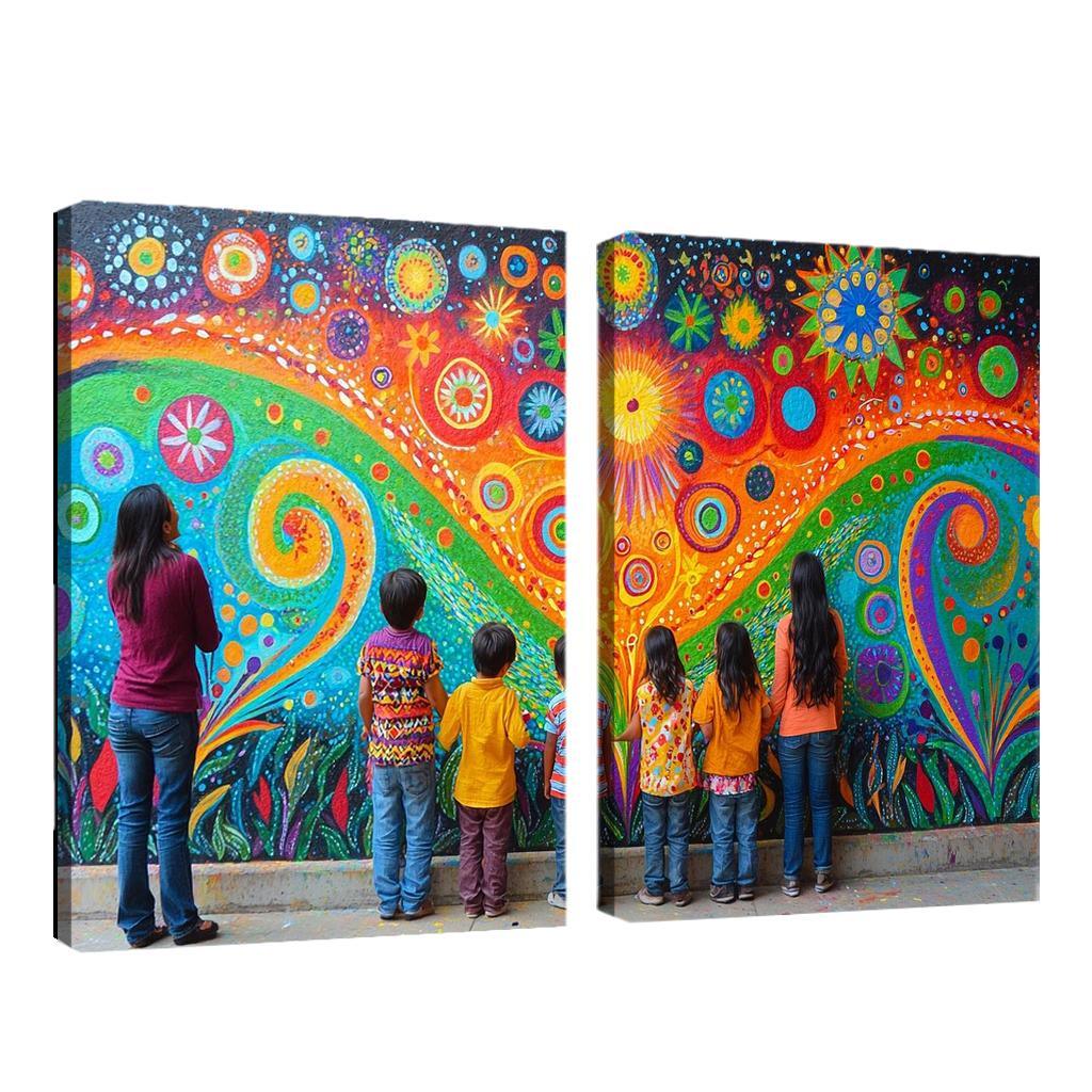 A Mothers Love The Heartbeat Of The Family Custom Paintings Frame