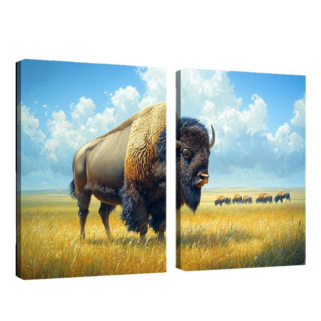 The Mighty Bison The American Icon Art Trends