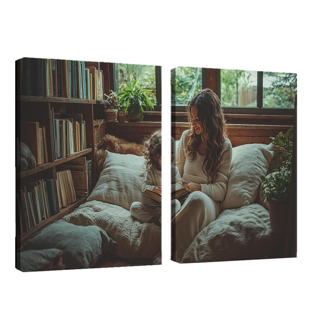 The Gentle Whisper Of Love A Mothers Voice Canvas Paintings Frame