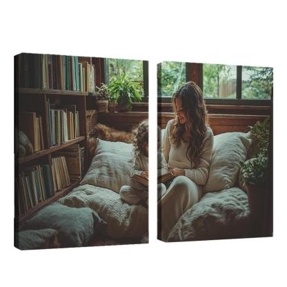 The Gentle Whisper Of Love A Mothers Voice Canvas Paintings Frame