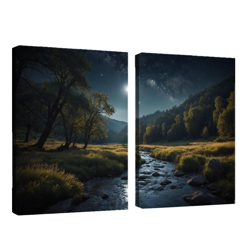 The Mystical Valley Of Moonlit Dreams Art Trends