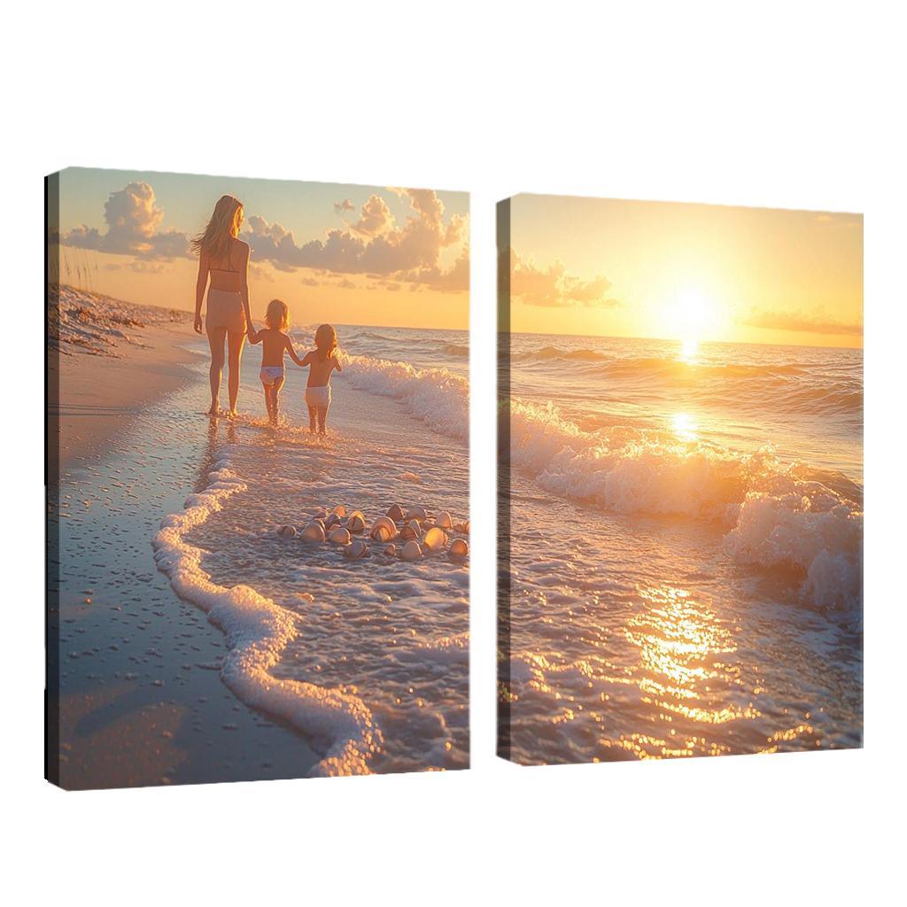 Waves Of Love The Depth Of Motherhood Custom Paintings Frame