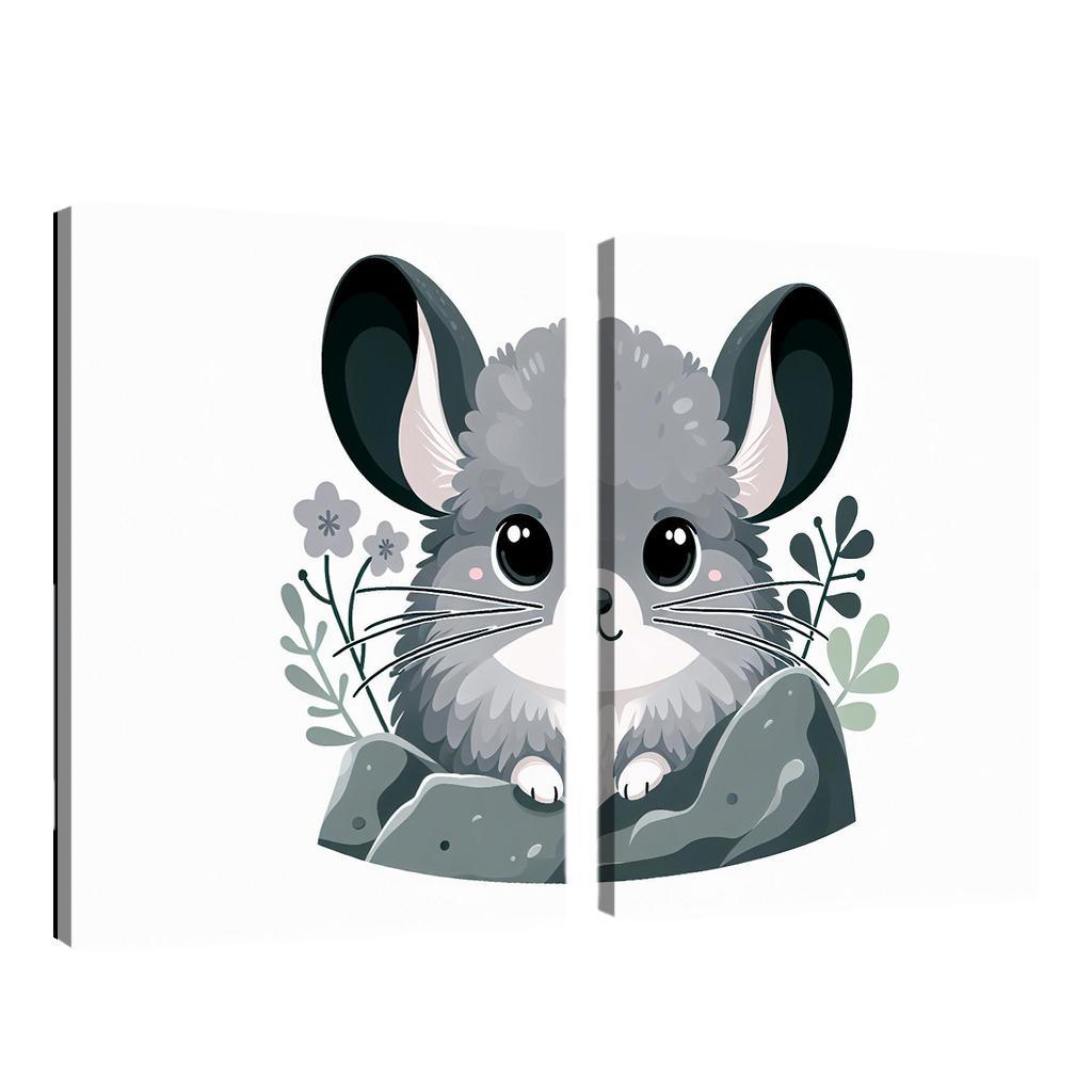 Charming Chinchilla Modern Paintings Frame