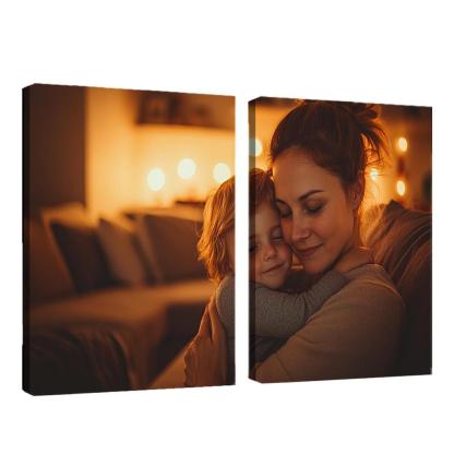 Caring Hands The Touch Of A Mother Canvas Paintings Frame