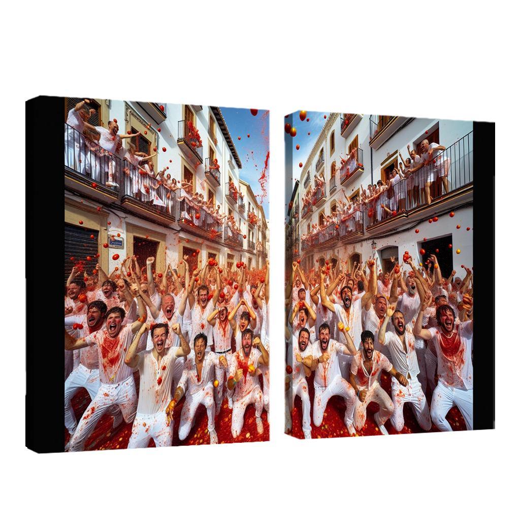 La Tomatina Festival - Spain One-piece Frames