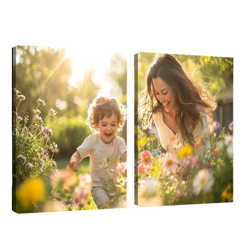 Sunlit Moments Embracing Daylight With Love Custom Paintings Frame