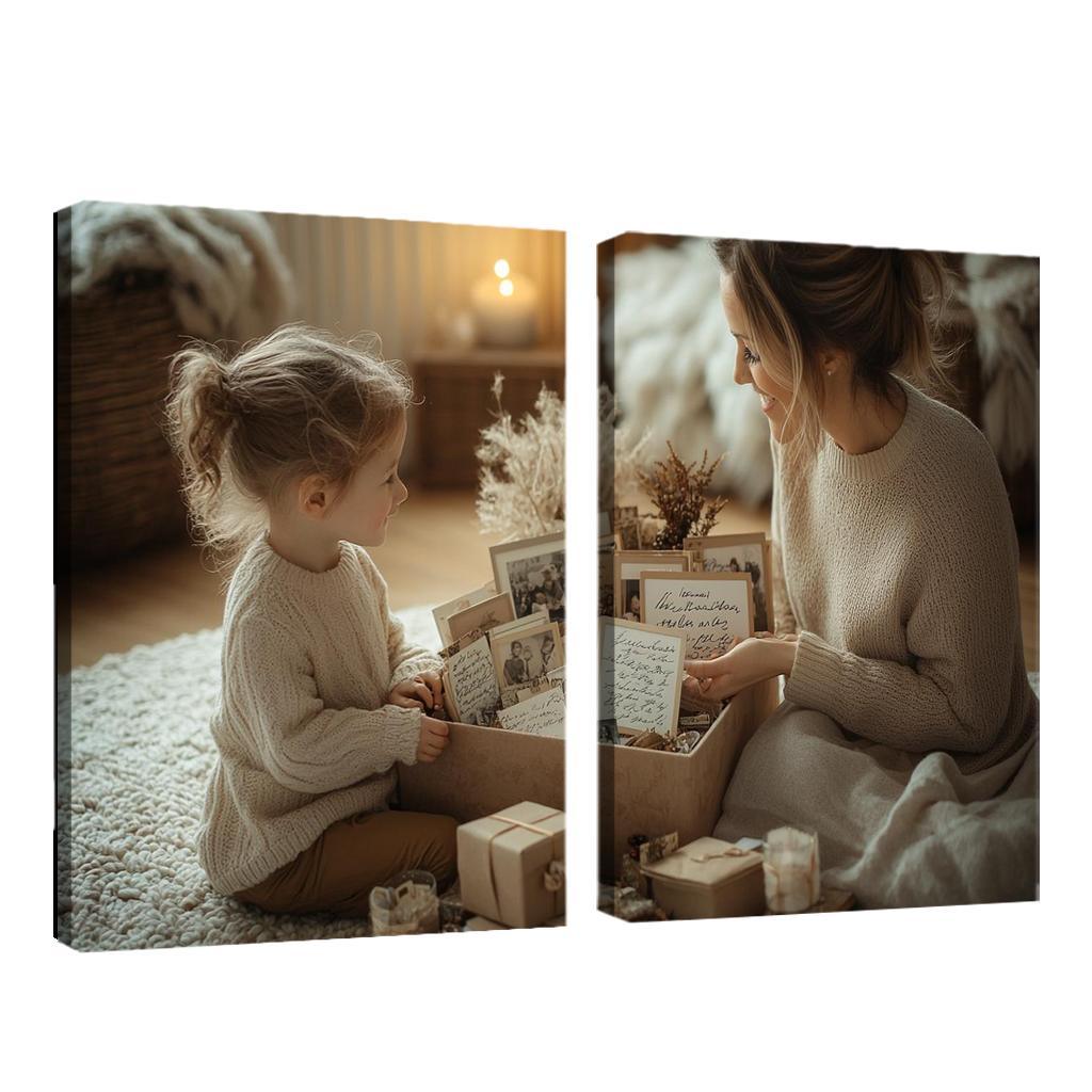 Treasured Keepsakes Memories In Time Custom Paintings Frame