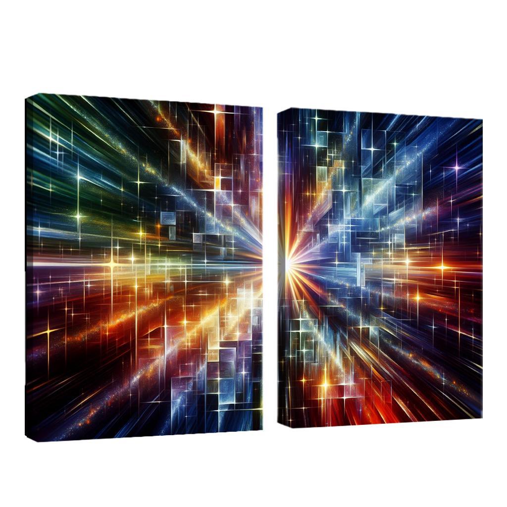 Fragments Of Light Premium Artwork Frames