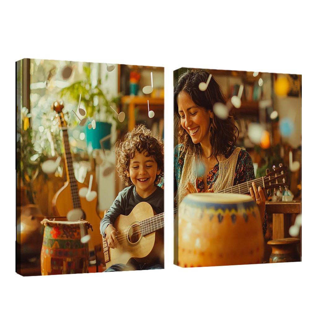 Echoes Of Love The Soundtrack Of A Mothers Heart Custom Paintings Frame