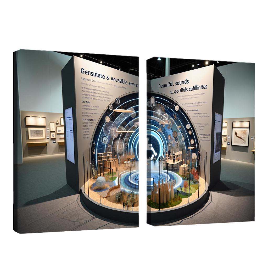 Breaking Barriers Advocacy For Accessibility And Inclusion Multi-panel Paintings