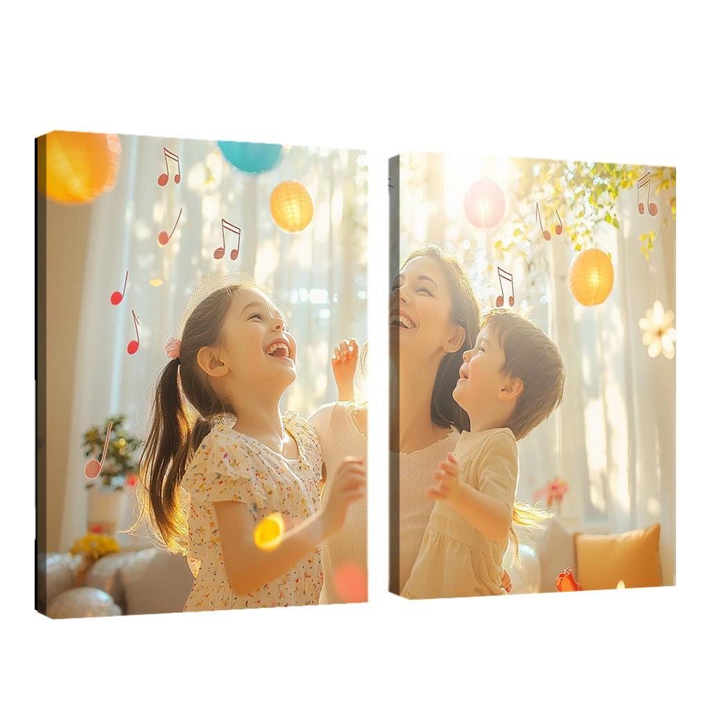 The Rhythm Of Love A Mothers Dance Custom Paintings Frame