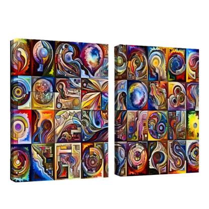 Palette Of Emotion Premium Artwork Frames
