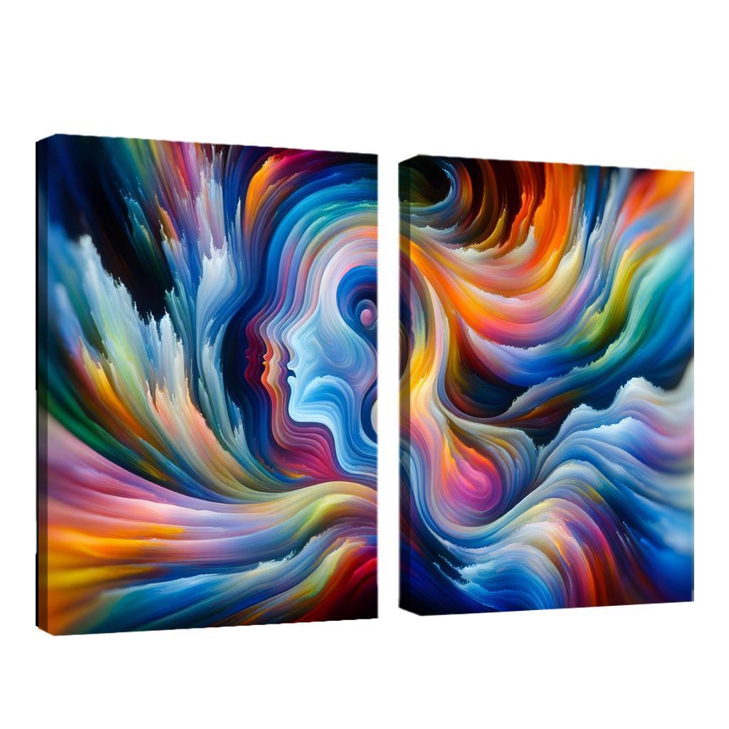 Chroma Of Emotions Premium Artwork Frames