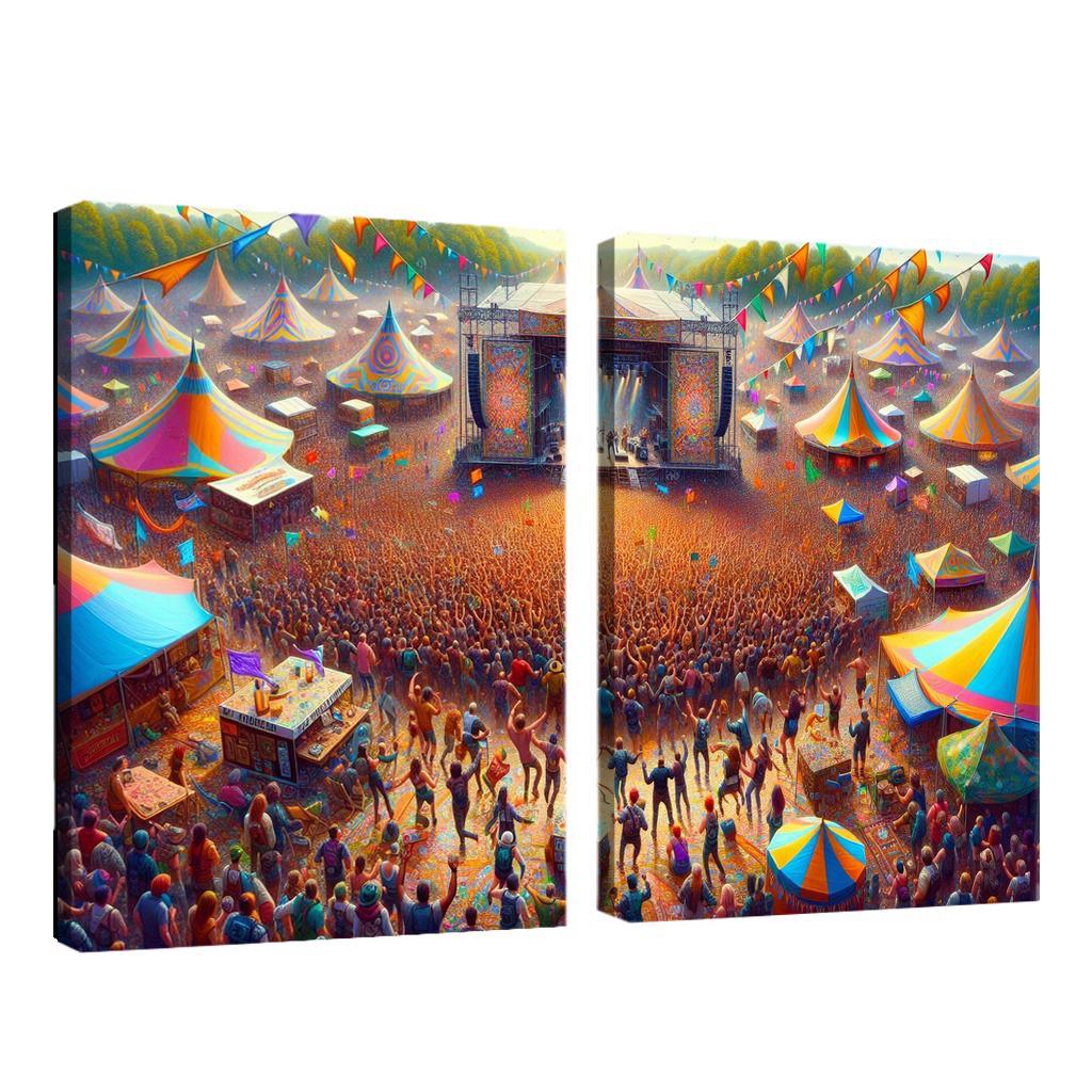 Glastonbury Festival - England One-piece Frames