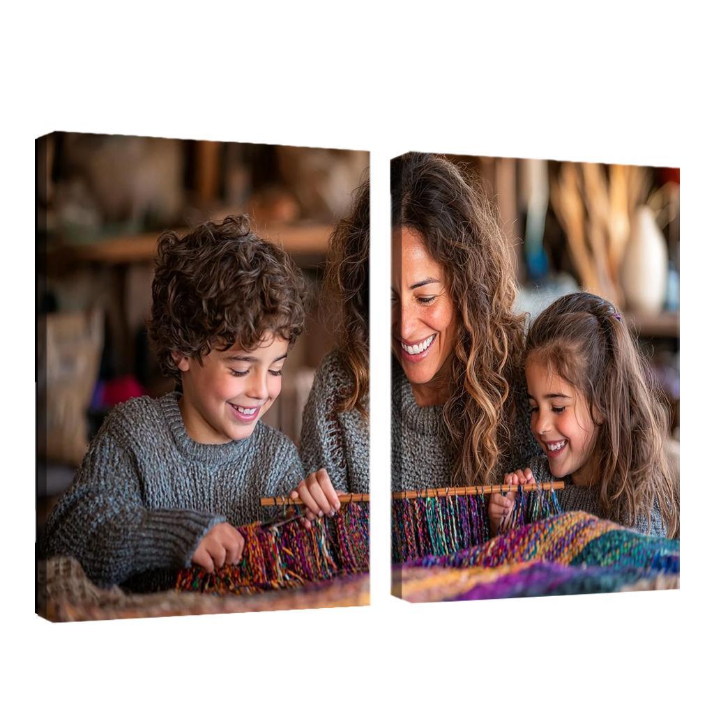Woven With Love A Mothers Heartfelt Story Canvas Paintings Frame