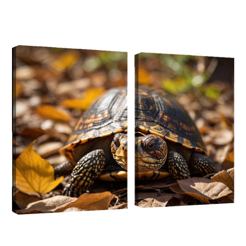The Elegant Swallowtail Butterfly In A Wildflower Meadow Framed Paintings