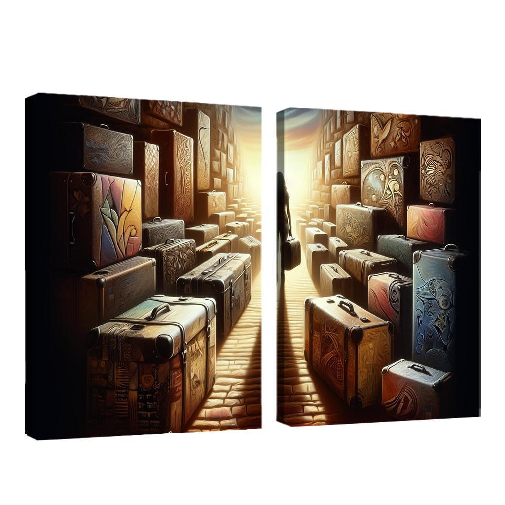 Voices Of Resilience The Refugee Experience Multi-panel Paintings